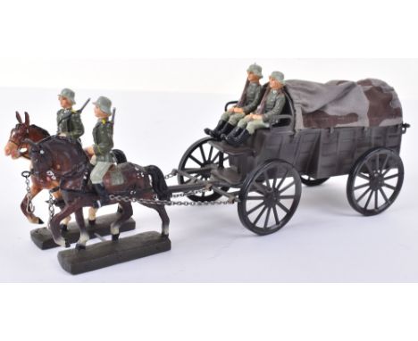 Gert Duscha (Germany) Modern Tinplate Reproduction Lineol issue, German Wehrmacht Army Field Vehicle, tinplate grey camouflag