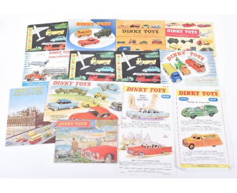 Dinky Toys  Catalogues/Leaflets, 1953 Belgium catalogue,1956 Belgium/Holland catalogue, 1958 Hollande catalogue, 1958 Austral