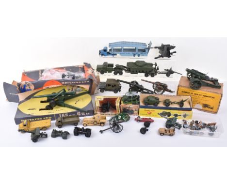 Britains &amp; Dinky  Military Models, Dinky Toys Boxed 601 Austin Para-Moke in near mint condition, original box fair with P