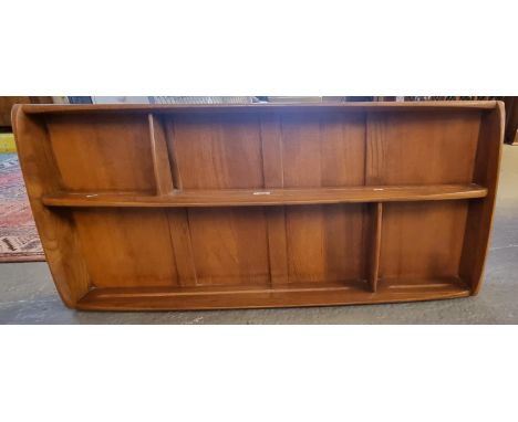 Mid century elm 'Ercol' delft rack.  (B.P. 21% + VAT) 