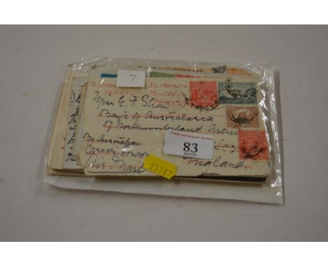 Australia, a packet of early items and First Day covers etc