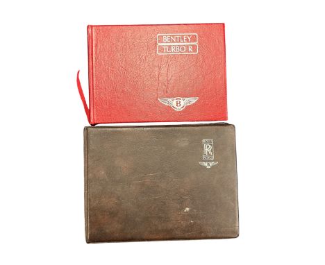 Rolls Royce &amp; Bentley owners handbooks, with Rolls Royce Silver Spirit &amp; Mulsanne TSD Pub No. 4401 2/80/2500 and Bent