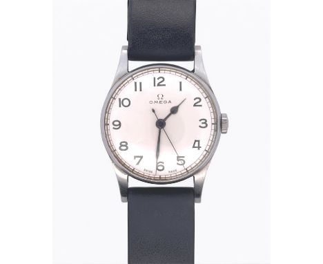 Omega 1943 WW2 gents wristwatch, serial number 9540454. In good working order.