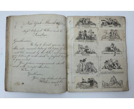 A Victorian Scrapbook/ Ledger book