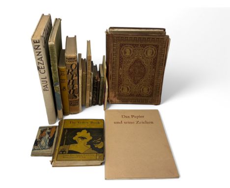 An assortment of vintage books. Includes amongst others:CERVANTES - 'The History of Don Quixote', illustrated by Gustave Dore