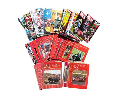 1960s onwards Motorcycle collection, range of race meeting programmes, magazines including Motorcycle Sport, MCN (Motorcycle 