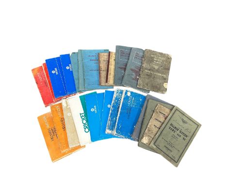 1940s onwards Rootes Group Owners Handbooks, generally excellent to good, with Humber Hawk, Hillman Avenger, Husky, Hunter, e