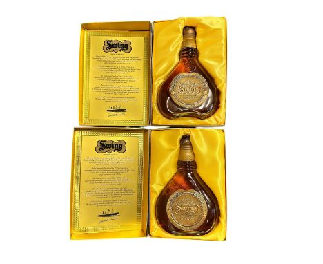 Two Bottles of Johnnie Walker Swing Whisky in Original Presentation Boxes. Both 75cl bottles sealed and unopened. Qty 2 