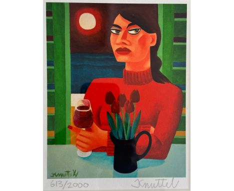 Graham Knuttel (Irish, 1954-2023), Red for Me,Archival pigment limited print, 613/2000, Signed and numbered in pencil, Framed