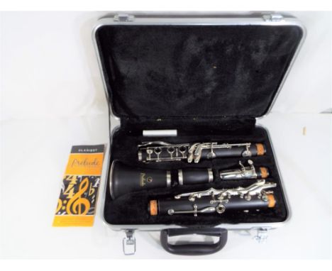 A Prelude clarinet by Conn-Selmer in protective case with instructions