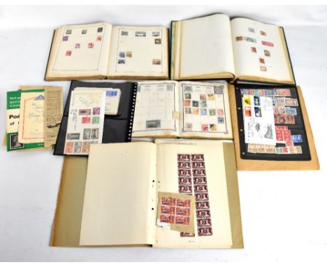 WORLD; collections in three Junior albums, German inflation issues in complete sheets, Great Britain including 1948 wedding a