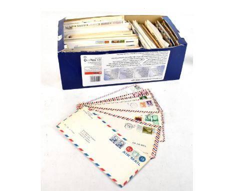 GB COMMONWEALTH, WORLD COVERS; fair percentage of First Day Covers, but quite a few commercial usage, several hundred.