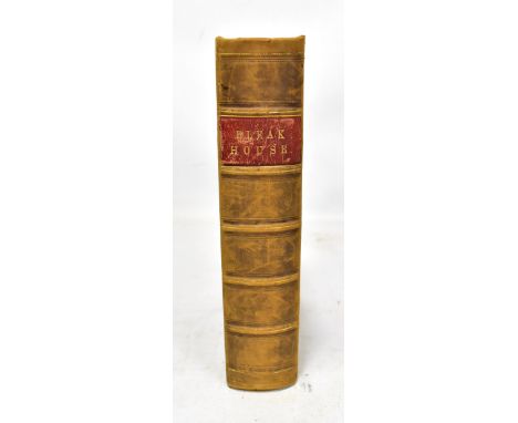 DICKENS, CHARLES; 'Bleak House', first edition with illustration by HK Browne, published by Bradbury &amp; Evans, London 1853