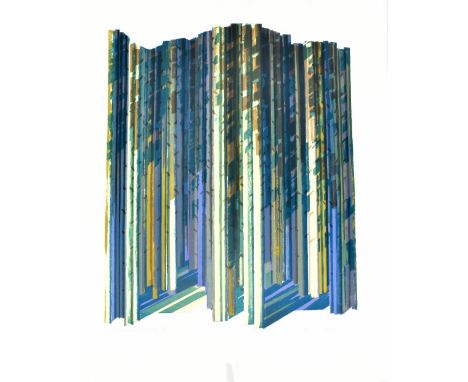 NORMAN C JAQUES (1922-2004); a signed limited edition lithograph, 'Entrance to Pine Wood', signed and titled, 4/15, approx 90