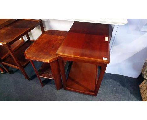 A folding card table etc.