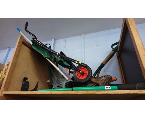 Various gardening tools
