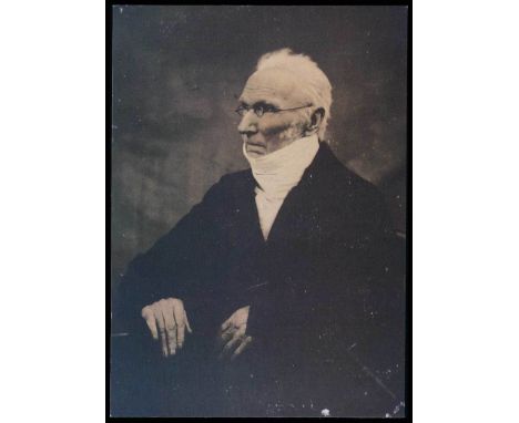 Bronte, Patrick (1777-1861). Irish-English priest and author. DS. September 16, 1856. Partially printed form. "Register of BU