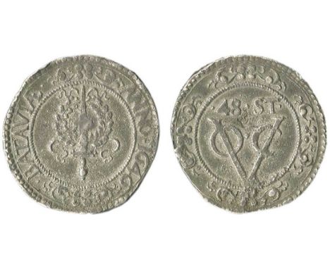 Netherlands East Indies. Vereenigde Oost-Indische Compagnie (VOC), Batavia. Batavian Crown of 48 Stivers (Bataviase Kroon of 