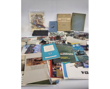 A collection of aircraft magazines including Air Pictorial &amp; Air Reserve Gazette (March 1952-Dec 1952, 1953-Feb &amp; May