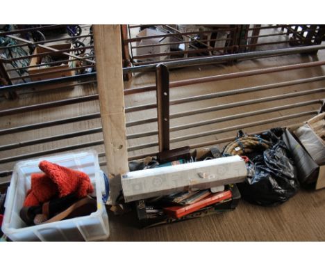 A box containing various tools etc.
