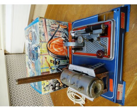 BOXED WILESCO STEAM ENGINE
