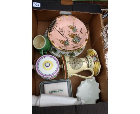 A mixed collection of English ceramics items to include Crwon Devon, Poole, Royal Doulton etc