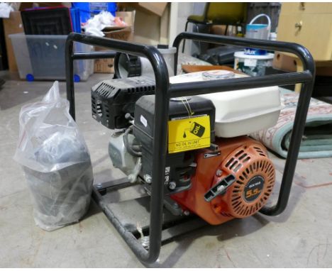 Gasoline water pump model WP30 5.5hp with a GX160 Engine