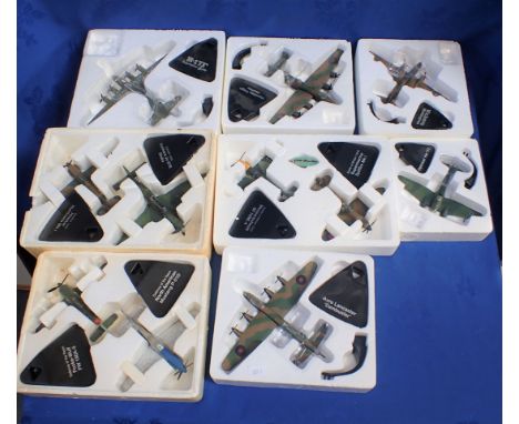 A COLLECTION OF MILITARY MODEL PLANES &amp; BATTLESHIPS 