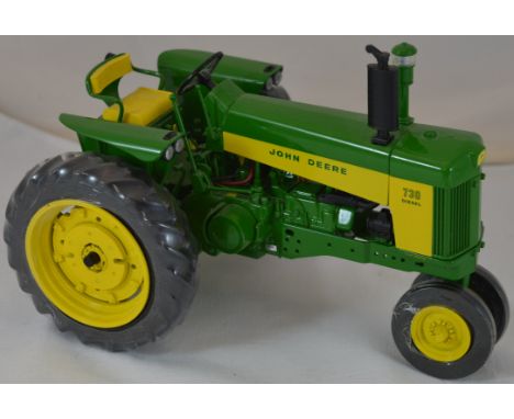 Ertl John Deere 730 Diesel tractor large scale 8' long