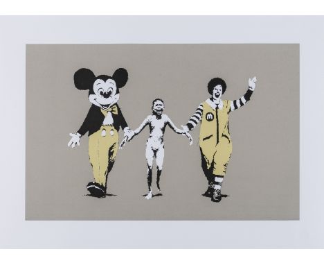 δ Banksy (b.1974)NapalmScreenprint in colours, 2004, numbered from the edition of 500 in pencil, on wove paper, printed and p