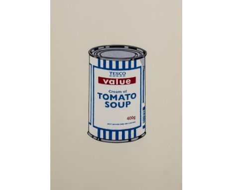 δ Banksy (b.1974)Soup Can (Original)Screenprint in colours, 2005, numbered from the edition of 250 in pencil, on wove paper, 