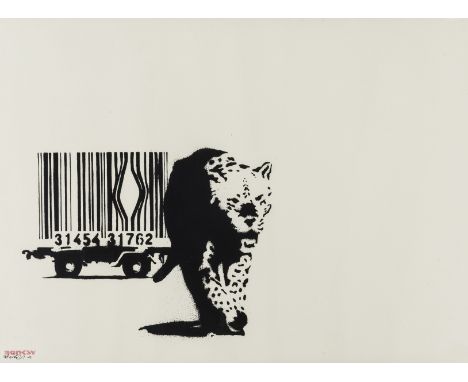 δ Banksy (b.1974)BarcodeScreenprint, 2004, signed and dated in black ink, numbered from the edition of 150 in pencil, with th