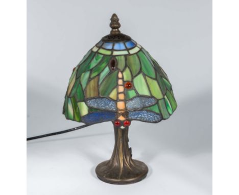 A reproduction table lamp 