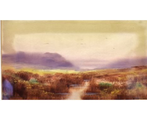WILLIAM WIDGERY (1822-1893) Dartmoor Watercolour Signed lower right 13 x 23.5cm;  together with another watercolour and a Bax