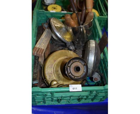 Mixed Lot: Hand tools, rollers etc