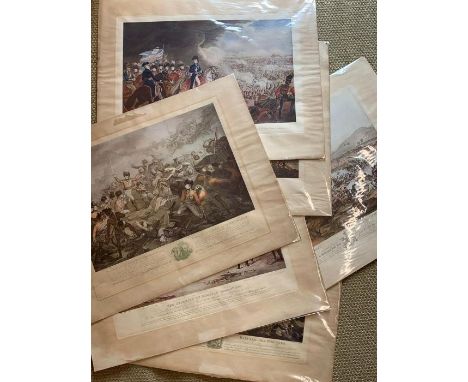 A group of 6 prints after Laminet after H Singleton, published by Augsburg Academy Print Supply, 1800 (c) and others, amongst