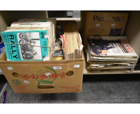A large collection of Model Engineer, Traction Engine and Steam related magazines.