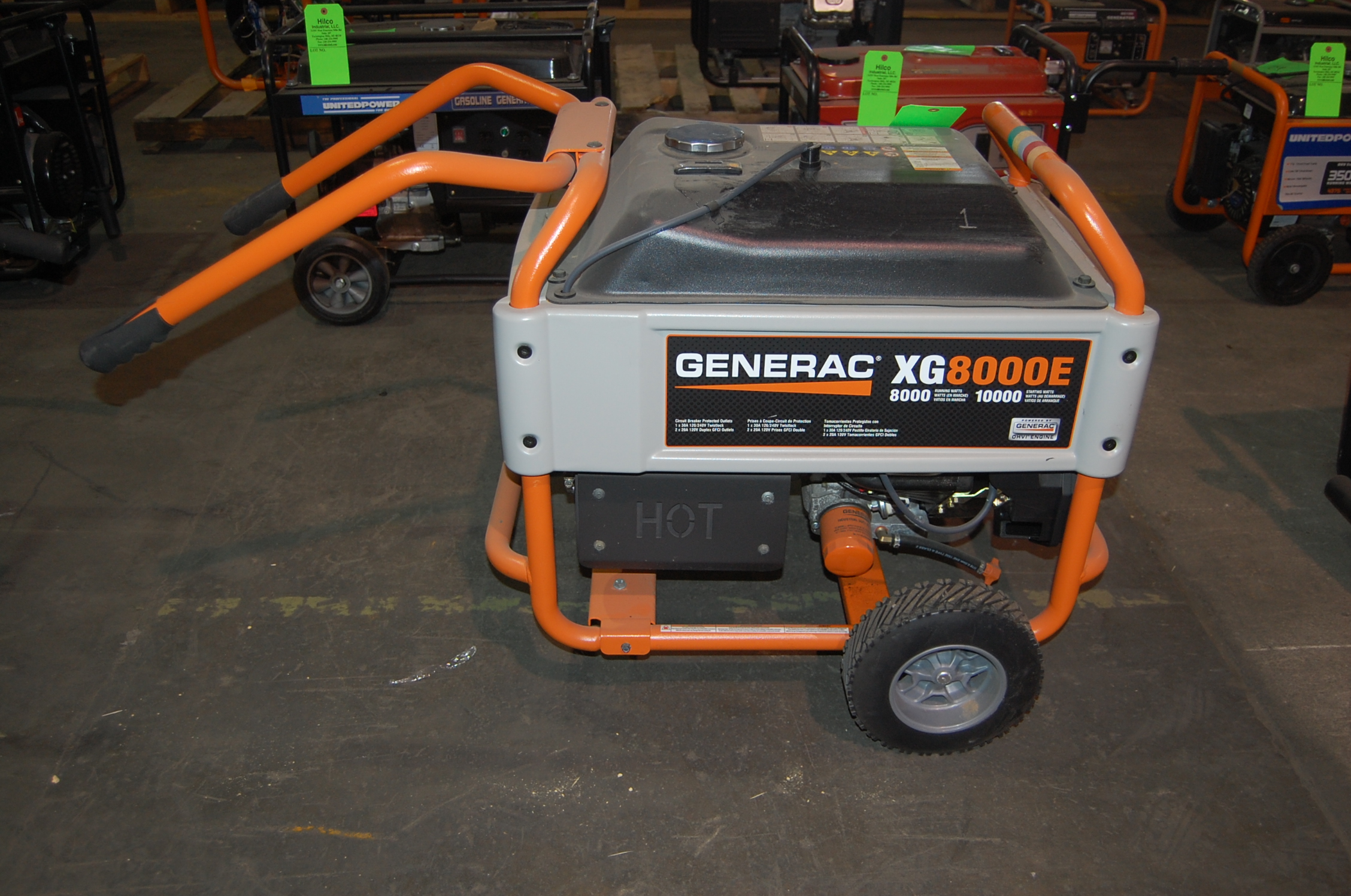 Generac Series XP10000E Model 59321 10,000Watt Portable Gas Generator