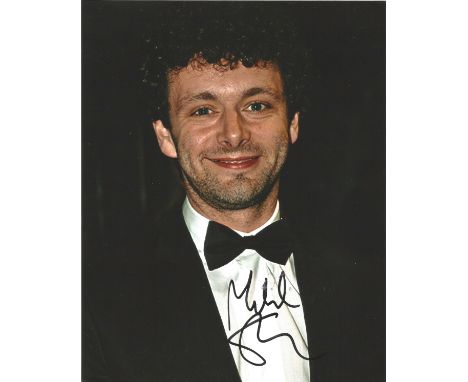 Michael Sheen signed 10x8 colour photo portrait headshot. Good Condition. All signed pieces come with a Certificate of Authen