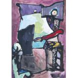 Mackensen, Gerd - Maske violett