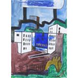 Leber, Wolfgang - Mit dem Hochhaus