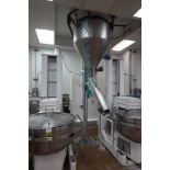 Carbon steel stand for weigh hopper