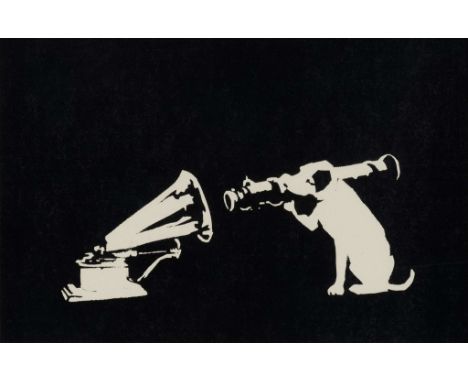  BANKSY (BRITISH 1974-) HMV - 2003 Screenprint, 323/600, numbered in pencil to margin, with the stamped signature, published 