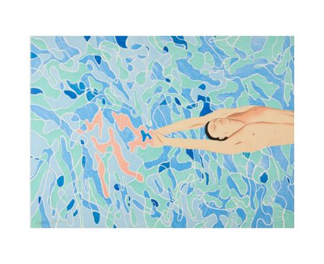  DAVID HOCKNEY O.M., C.H., R.A. (BRITISH 1937-) OLYMPISCHE SPIELE MÜNCHEN - 1972 Off-set lithographic poster, margins trimmed
