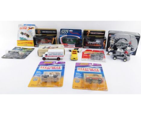 Corgi Classics, to include James Bond Collection 007 Moon Buggy and figure set, a Citroen 20V6, Corgi Jaguars, Johnny Lightni