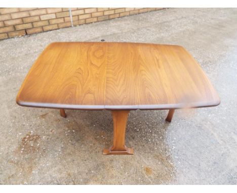 An oak Ercol miniature drop leaf table 46 x 105 x 69 cm,  Est £30 - £50