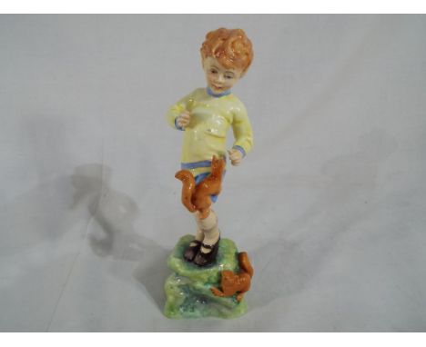 Royal Worcester - a Royal Worcester figurine entitled Thursday's Child 