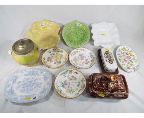A quantity of ceramic tableware to include, Minton, Carltonware, Wedgwood Asiatic Pheasant and similar.