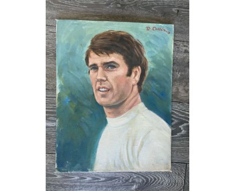 1966 World Cup Hero Geoff Hurst Artists Portrait: Geoffs own portrait direct from his agent who can provide a COA stating it 