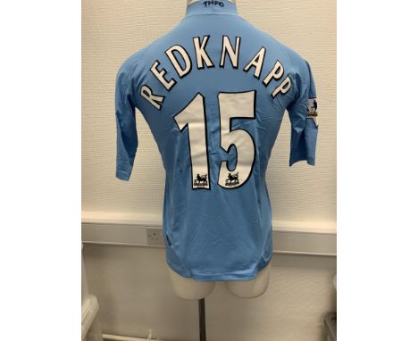 Tottenham Hotspur 2003 - 2004 Match Worn Football Shirt: Away short sleeve number 15 with Premier League badging to arms. Wor